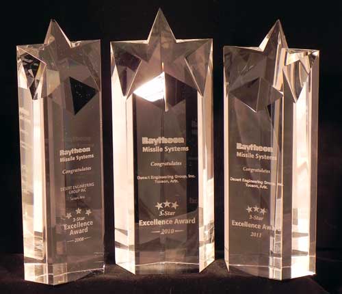 glass trophies